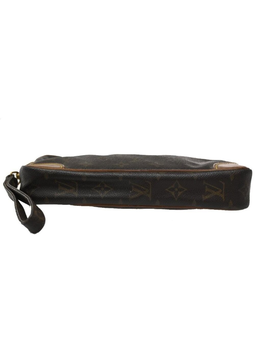 Louis Vuitton Marly Dragonne Clutch Brown Monogram Leather - Picture 6 of 15